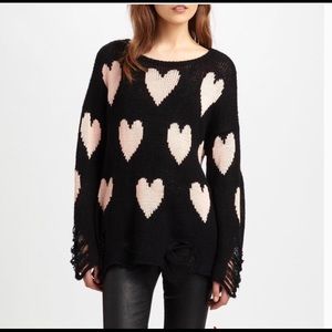 Wildfox White Label “Lennon” Sweater. Size Small.